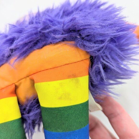 Rainbow Brite Rare Vintage 1983 "POSIE" 13" Purple Sprite Plush Doll Hallmark - Picture 13 of 16